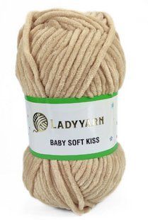 Пряжа Baby Soft Kiss Lady Yarn PLO91 плюшова велюрова пряжа WB01703 фото
