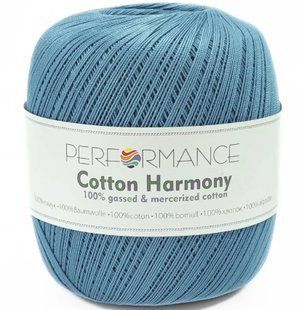 Пряжа Cotton Harmony № 0321 темний синій,100% бавовна, Performance (Болгарія) Коттон Хармони WB00973 фото
