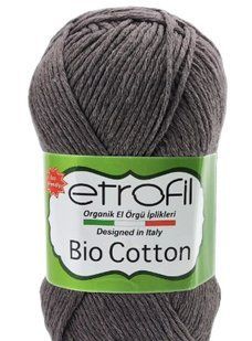 Bio Cotton № 10306 кора дуба Etrofil 100% еко коттон бавовняна пряжа для в"язання WB00770 фото