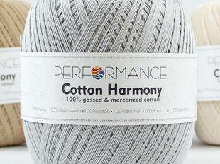 Пряжа Cotton Harmony № 0231 сірий, 100% бавовна, Performance (Болгарія) Коттон Хармони WB00969 фото
