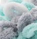 Пряжа для в'язання пальцями велюрова плюшева петлями PUFFY COLOR пуффи Колор № 6408 WB00823 фото 1