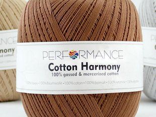 Пряжа Cotton Harmony № 0218 карамель,100% бавовна, Performance (Болгарія) Коттон Хармони WB00968 фото