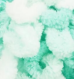 Пряжа для в'язання пальцями велюрова плюшева петлями PUFFY COLOR пуффи Колор № 5891 WB00807 фото