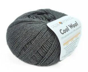 Шкарпеткова пряжа Cool Wool Perfomance № 236 - сірий Кул Вул Перфоманс WB00421 фото