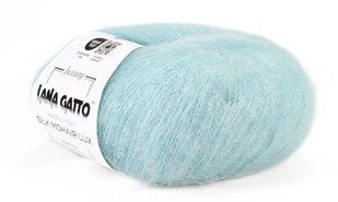 Silk Mohair Lux № Lana Gatto&nbsp;30796 - блакитна Сілк мохер люкс Лана Гатто Італія WB01595 фото