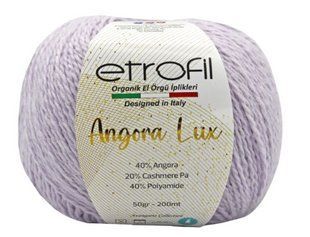 Пряжа ANGORA LUX Etrofil № 70618 - бузок Ангора люкс нитки пряжа для в"язання WB00473 фото
