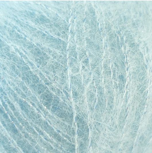 Silk Mohair Lux № Lana Gatto&nbsp;30796 - блакитна Сілк мохер люкс Лана Гатто Італія WB01595 фото