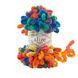 Пряжа для в'язання пальцями велюрова плюшева петлями PUFFY COLOR пуффи Колор № 6511 WB00828 фото 1
