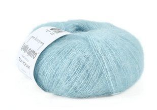 Мохер на шовку Silk Mohair №30796 - блакитна крига Сілк Мохер LANA GATTO (Італия) WB01634 фото