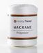 Пряжа Macrame №3 Hobbi Trend № 2001/001 БІЛИЙ Etrofil Туреччина WB01731 фото 1