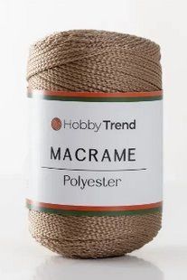 Пряжа Macrame №3 Hobbi Trend № 2001/038 какао Etrofil Туреччина WB01739 фото