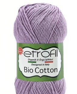 Bio Cotton № 10605 ліловий Etrofil 100% еко коттон бавовняна пряжа для в"язання WB00788 фото