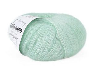 Мохер на шовку Silk Mohair №30793 - салатовий Сілк Мохер LANA GATTO (Італия) WB01636 фото