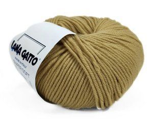 Super Soft № 9425 - гірчиця мериносова пряжа для в"язання Супер Софт Lana Gatto Італія WB01222 фото