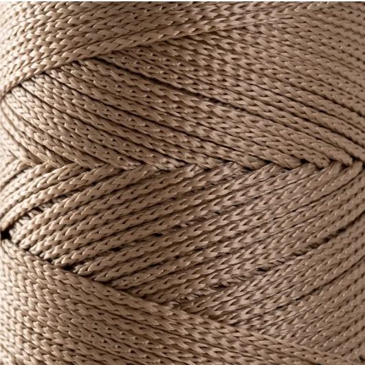 Пряжа Macrame №3 Hobbi Trend № 2001/038 какао Etrofil Туреччина WB01739 фото