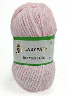 Пряжа Baby Soft Kiss Lady Yarn SL1007 плюшова велюрова пряжа WB01718 фото