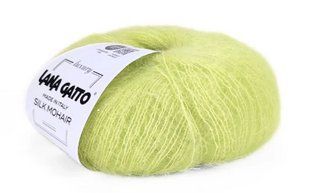 Мохер на шовку Silk Mohair №30797 - фісташковий Сілк Мохер LANA GATTO (Італия) WB01637 фото