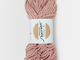 Macrame Boho Styled № 2113 - рожевий - пряжа для плетіння й декору 5мм WB00796 фото