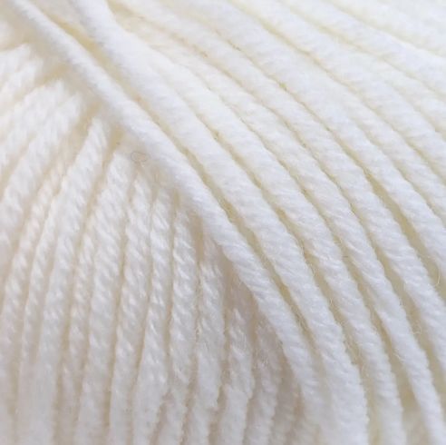 Super Soft № 10001 - білий мериносова пряжа для в"язання Супер Софт Lana Gatto Італія WB01223 фото