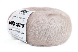 Silk Mohair Lux № Lana Gatto&nbsp;6093- пудровий Сілк мохер люкс Лана Гатто Італія WB01600 фото
