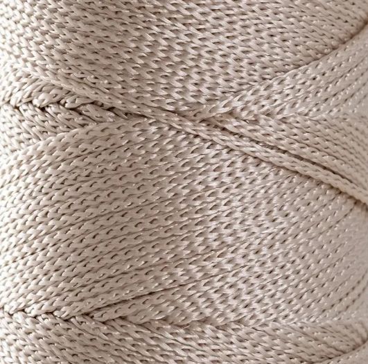 Пряжа Macrame №3 Hobbi Trend № 2001/030 світло-коричневий Etrofil Туреччина WB01741 фото
