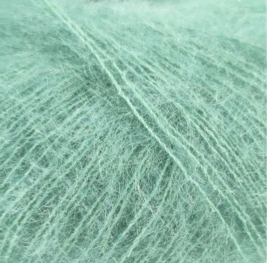 Мохер на шовку Silk Mohair №9375 - тіфані Сілк Мохер LANA GATTO (Італия) WB01638 фото