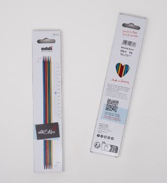 Шкарпеткові спиці Addi Colibri / Адді Колібрі 15 см довжина WB00432 фото