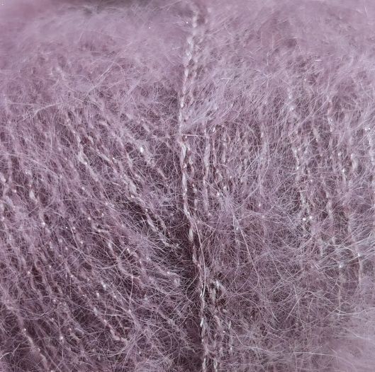 Silk Mohair Lux № Lana Gatto&nbsp;12940- ліловий Сілк мохер люкс Лана Гатто Італія WB01601 фото