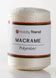 Пряжа Macrame №3 Hobbi Trend № 2001/010 молоко Etrofil Туреччина WB01742 фото 1