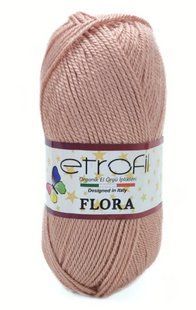 Пряжа для в"язання акрилова Flora № 72003 - беж Etrofil Флора WB01357 фото