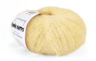 Мохер на шовку Silk Mohair №30792 - ваніль Сілк Мохер LANA GATTO (Італия) WB01640 фото