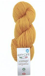 Пряжа Vintage Organic № 72131 натуральний Etrofil 100% шерсть Вінтаж Органік Етрофіл 9 фото