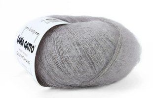 Мохер на шовку Silk Mohair №30145 - сірий Сілк Мохер LANA GATTO (Італия) WB01641 фото