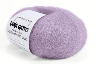 Silk Mohair Lux № Lana Gatto 8481 - лаванда Сілк мохер люкс Лана Гатто Італія WB01603 фото
