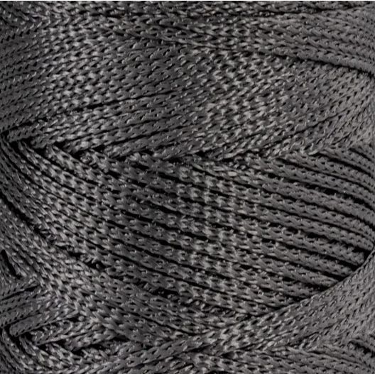 Пряжа Macrame №3 Hobbi Trend № 2001/067 темно-сірий Etrofil Туреччина WB01744 фото