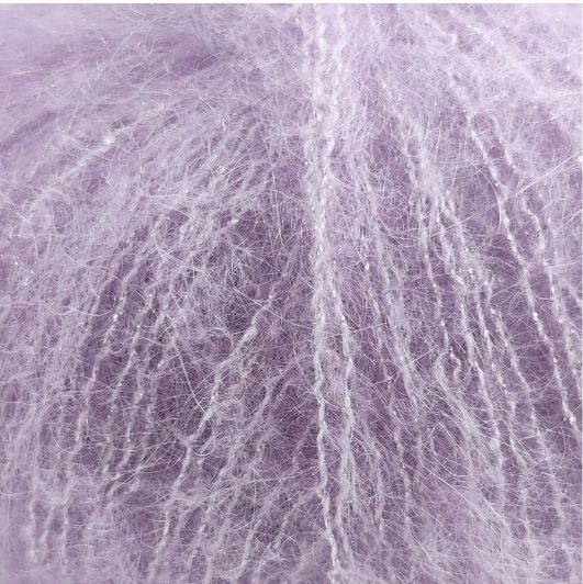 Silk Mohair Lux № Lana Gatto 8481 - лаванда Сілк мохер люкс Лана Гатто Італія WB01603 фото