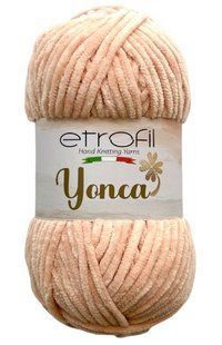 Yonca Baby Velvet № 70318 нитки плюшева пряжа для в"язання Енка Бебі Етрофил троянда WB00532 фото