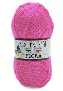 Пряжа для в"язання акрилова Flora № 73058 - барбі Etrofil Флора WB01359 фото