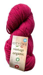 Пряжа Vintage Organic № 74181 натуральний Etrofil 100% шерсть Вінтаж Органік Етрофіл 11 фото