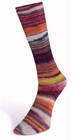Пряжа Eclectic Sock Laines du Nord для шкарпеток (Італія) МУЛЬТІКОЛОР № 04 / Еклектик Сокс WB00399 фото