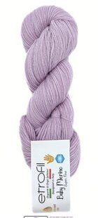 Мериносова пряжа Baby Merino Etrofil № 75182 синій нитки для в"язання Бебі Мерино WB00589 фото