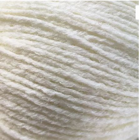 Пряжа BAMBINO LUX WOOL ETROFIL № 70017 - білий / БАМБІНО ЛЮКС ВУЛ нитки пряжа для "вязання WB00130 фото