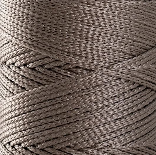 Пряжа Macrame №3 Hobbi Trend № 2001/040 какао Etrofil Туреччина WB01747 фото