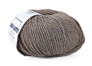 Super Soft № 20944 - темний беж мериносова пряжа для в"язання Супер Софт Lana Gatto Італія WB01254 фото