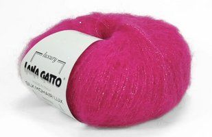 Silk Mohair Lux № Lana Gatto&nbsp;30483 - рожевий Сілк мохер люкс Лана Гатто Італія WB01607 фото