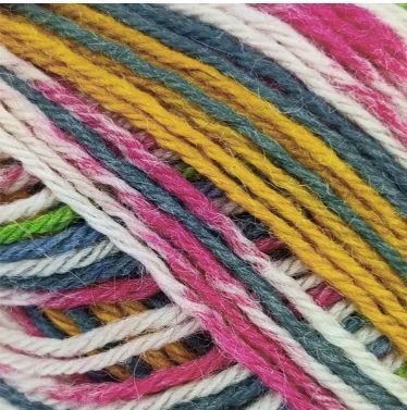 Пряжа для шкарпеток Sockwool Prime Multi мультиколор № 1 WB00363 фото
