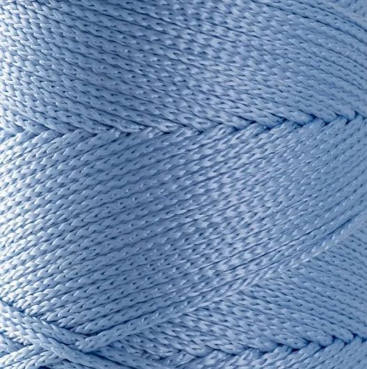 Пряжа Macrame №3 Hobbi Trend № 2001/220 світло-синій Etrofil Туреччина WB01749 фото