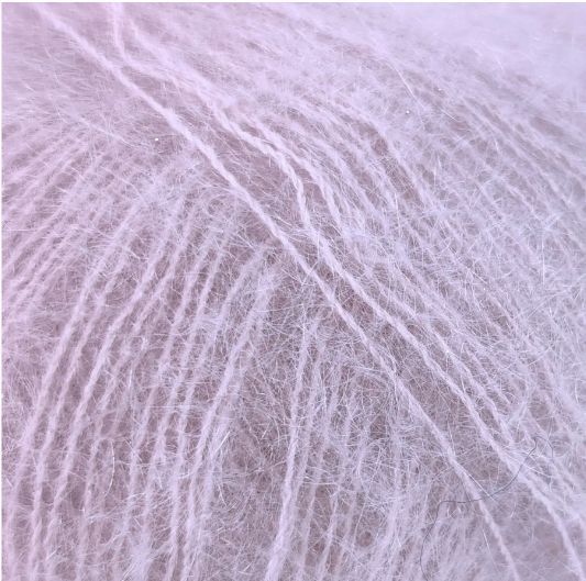 Мохер на шовку Silk Mohair №7258 - лаванда Сілк Мохер LANA GATTO (Італия) WB01646 фото