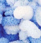 Нитки пряжа для в'язання велюрова плюшева петлями PUFFY FINE COLOR пуффи Файн Колор № 6371 WB01162 фото