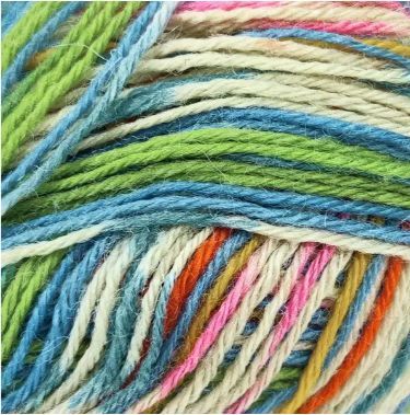 Пряжа для шкарпеток Sockwool Prime Multi мультиколор № 2 WB00364 фото